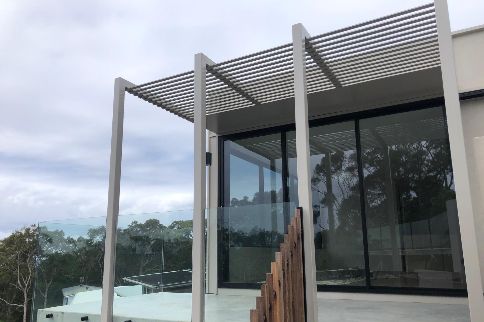 Aluminium screens - Contemporary Stainless Solutions Newcastle - Residential Projects
