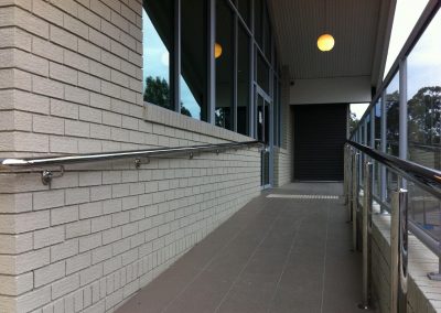 Commercial handrails - Contemporary Stainless Steel