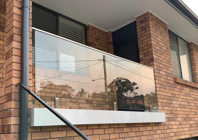 Glass balustrade - Contemporary Stainless Steel