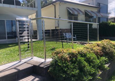 Stainless and wire balustrade - Contemporary Stainless Solutions