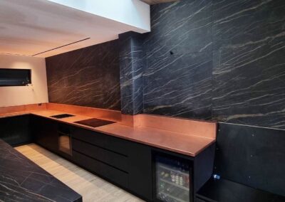 Modern Kitchen with Copper Bench | Contemporary Stainless Solutions