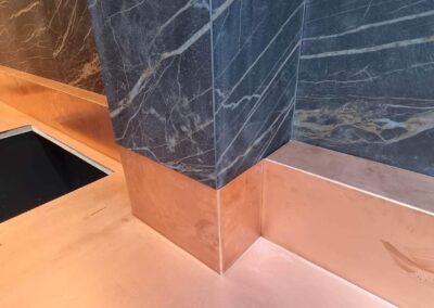 Copper Kitchen Bench | Residential Project Newcastle | Contemporary Stainless Solutions