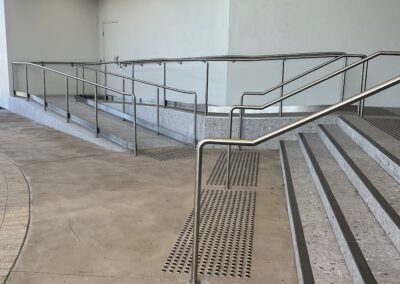 Stainless Steel Handrails and New Rampway